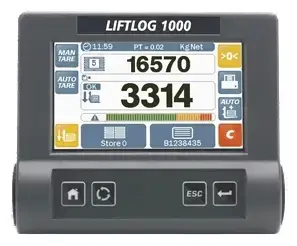 RDS LIFTLOG 1000 – fedélzeti mérleg